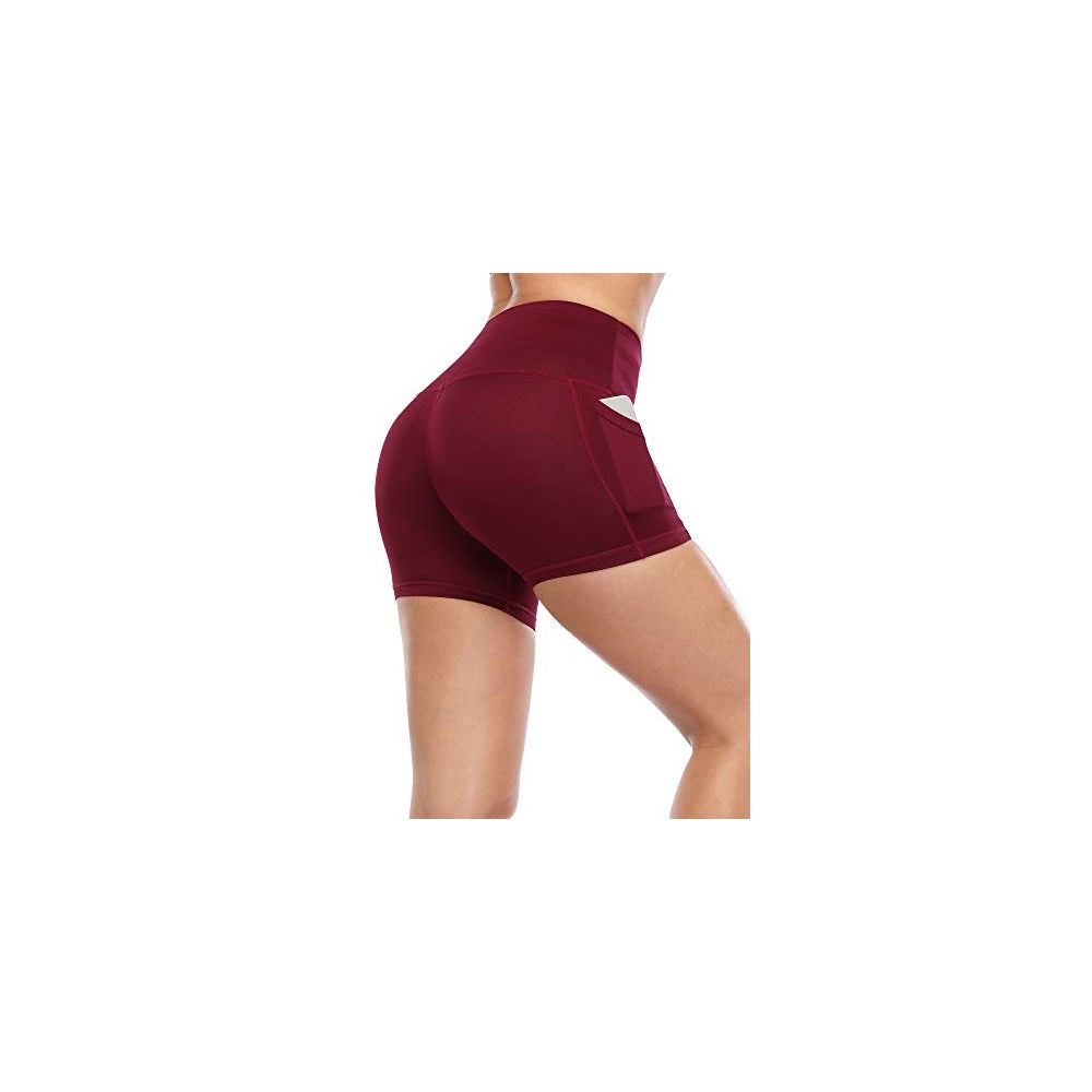 Shorts  cortos deportivos de cintura alta para mujer XL