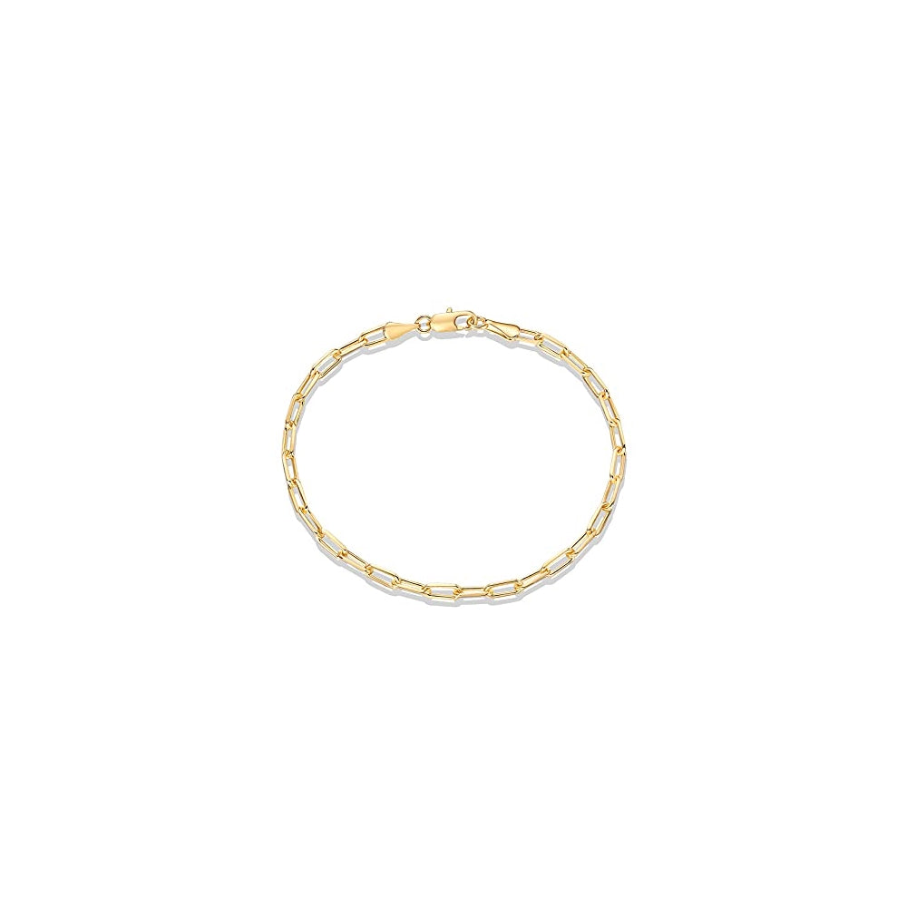 Pulseras ajustable chapada en oro para mujer