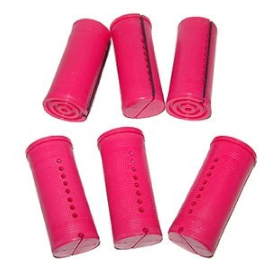 Varillas cóncavas para el pelo Jumbo 1 3/8 Diámetro 6 unid