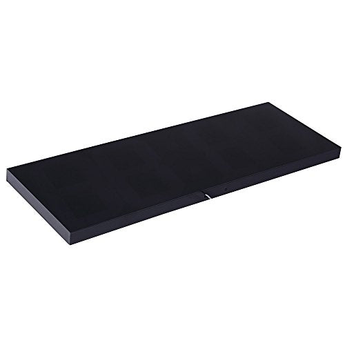 Reloj de pared LED digital Jumbo de control remotoegresiva, termómetro grande, reloj de silencio (rojo, carcasa)