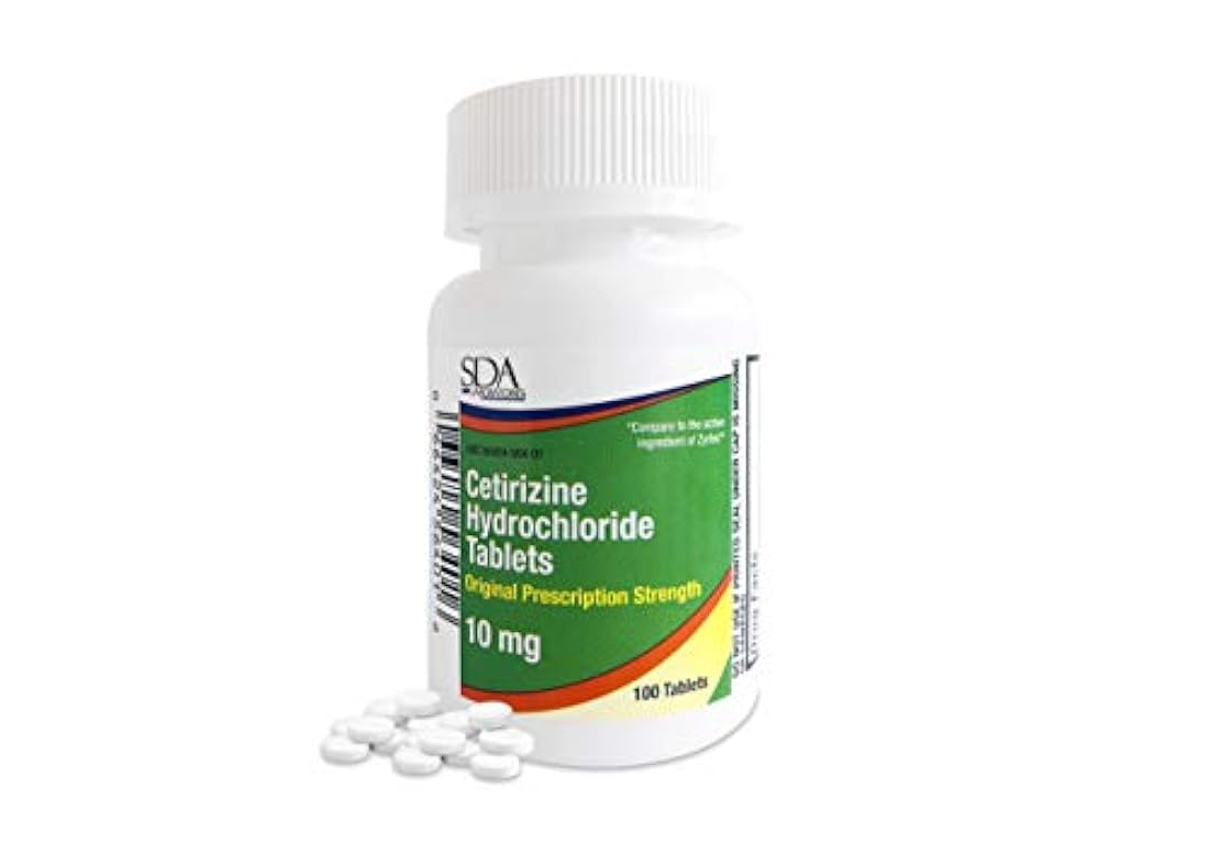 CETIRIZINE 0.00035 oz Tab 100, paquete de de 1