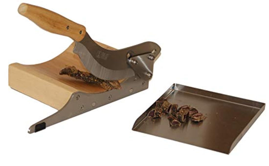 Cortador Biltong con bandeja magnética desmontable