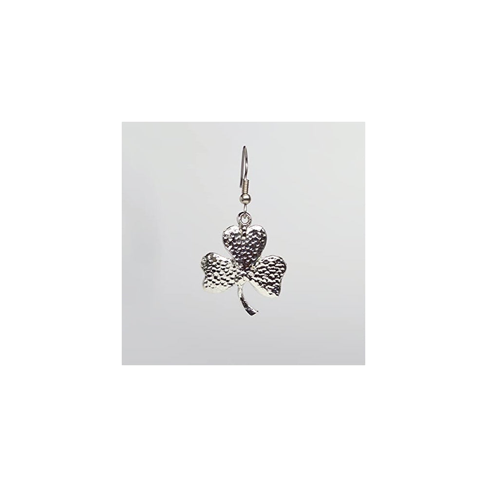 Aretes colgantes de trébol para mujeres