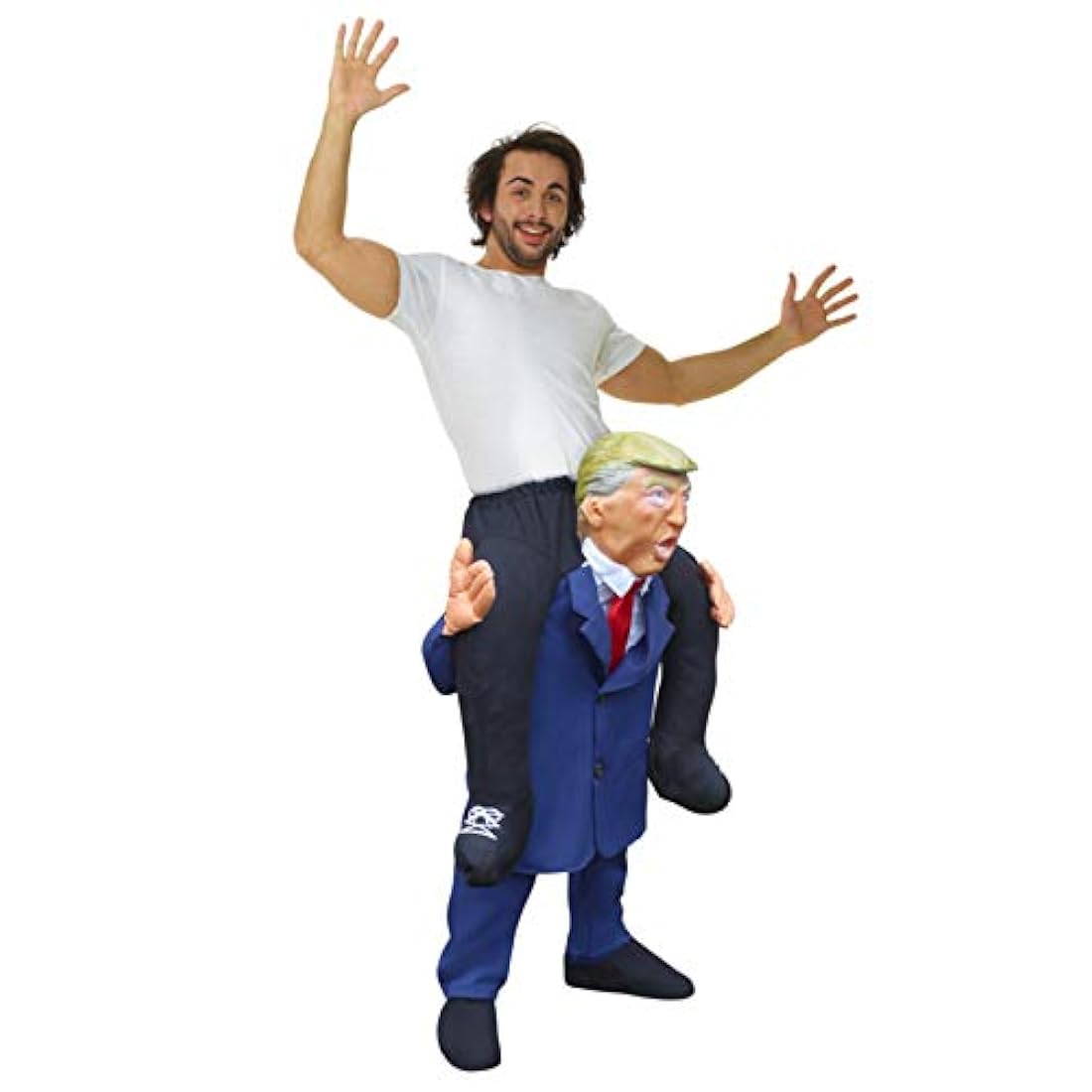 Novedad Piggyback Carry Me Funny disfraz - Unisex con patas