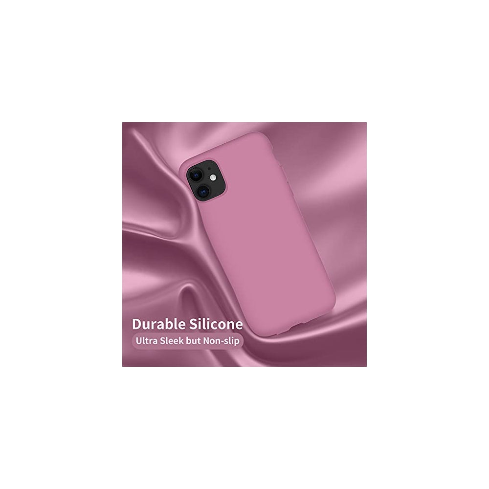 Fundas y Estuches para iPhone 11 silicona Lila