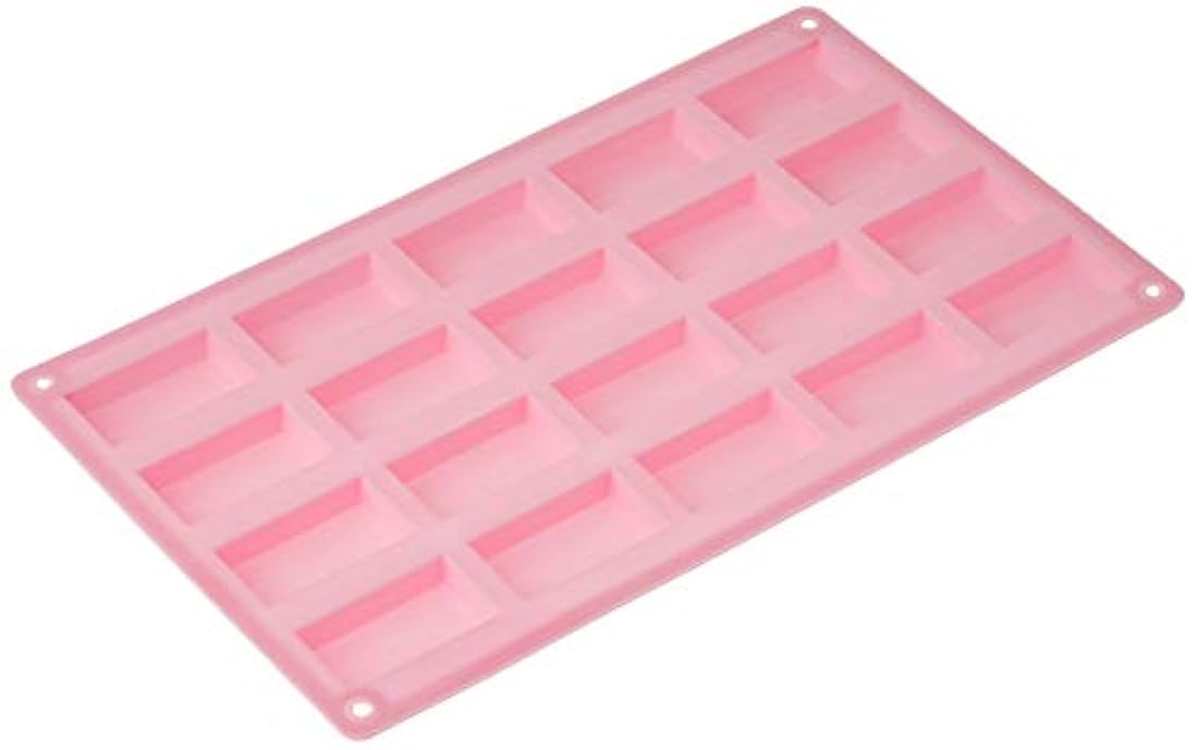 x-haibei 20-cavity rectangular Mini Guest Soap Chocolate Candy molde molde de silicona