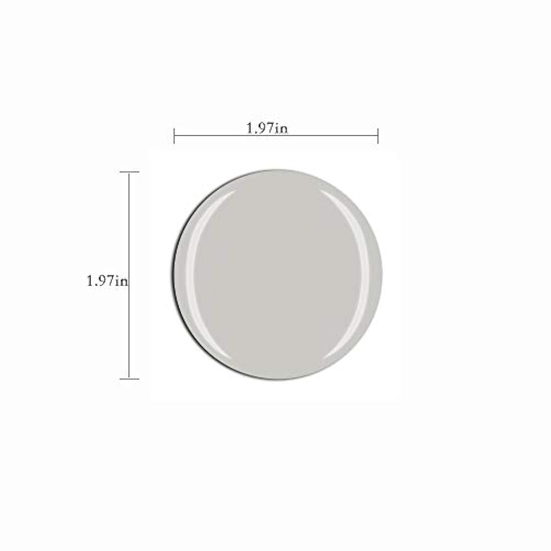 Imán de cristal para nevera, diseño de cenotes-Tulum-México