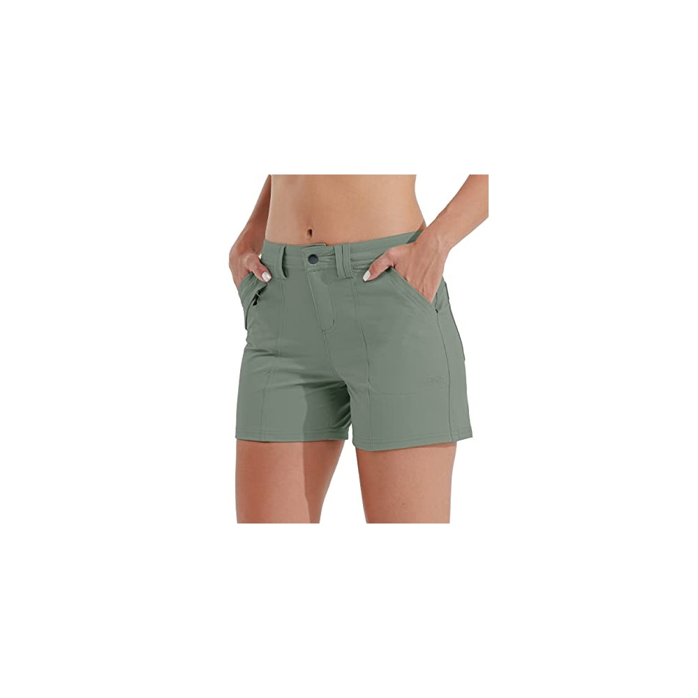 Shorts cortos de senderismo para mujer talla 4