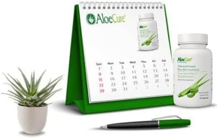 Suplementos Alimenticios de aloe vera 3 botellas 60 cápsulas
