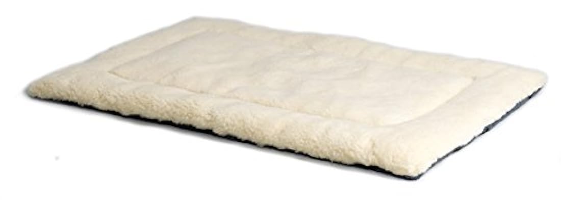 Cama para mascotas con estampado reversible de patas