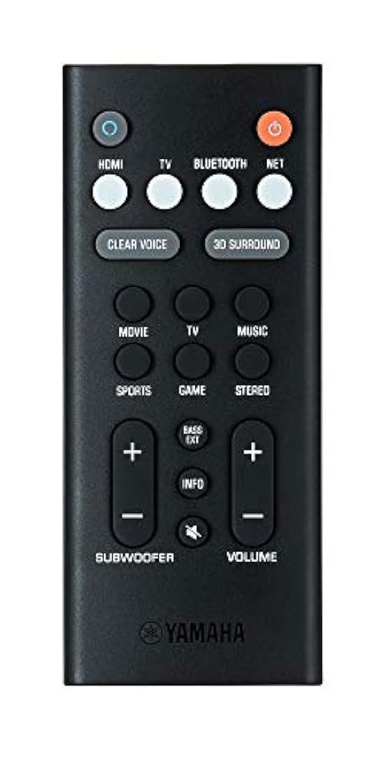 Barra de sonido con subwoofer inalámbrico, Bluetooth