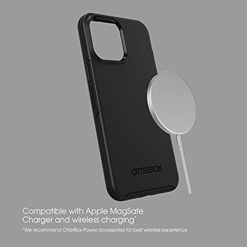 OtterBox Symmetry Series - Funda para iPhone 13 Pro Max y iPhone 12 Pro Max, negro