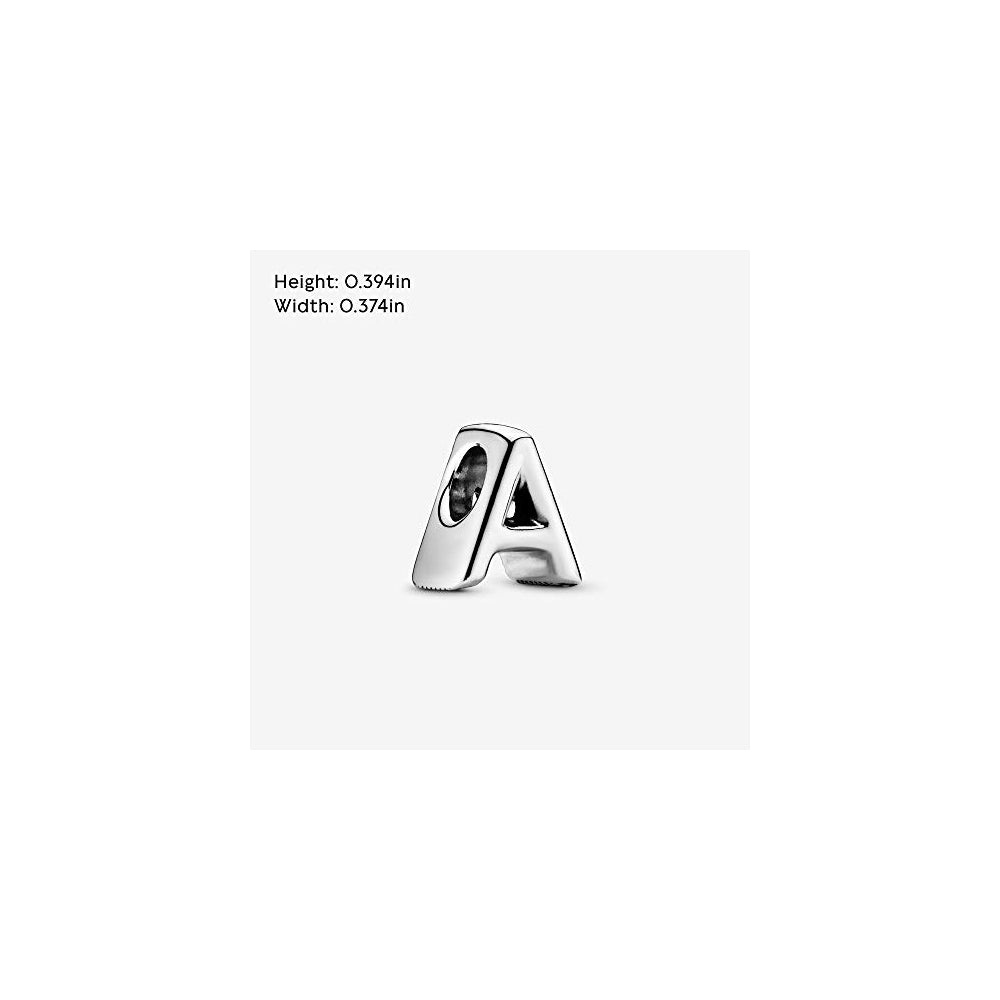 Pulseras y tobilleras de plata de ley 925 con letra