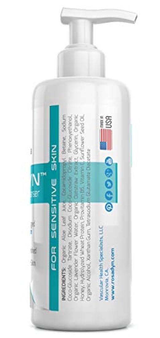 Rosadyn - Gel Limpiador para pieles grasas, acné, sensibles