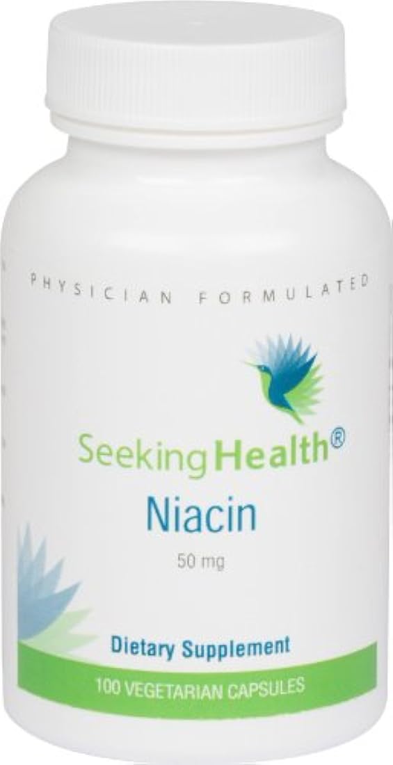 Niacina proporciona 50 mg de Niacina en una cápsula