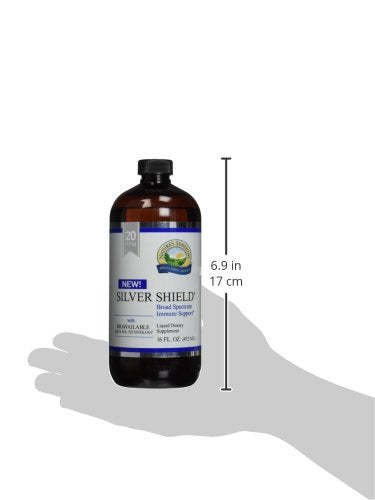 Nature’s Sunshine Silver Shield con Aqua Sol (20 ppm)