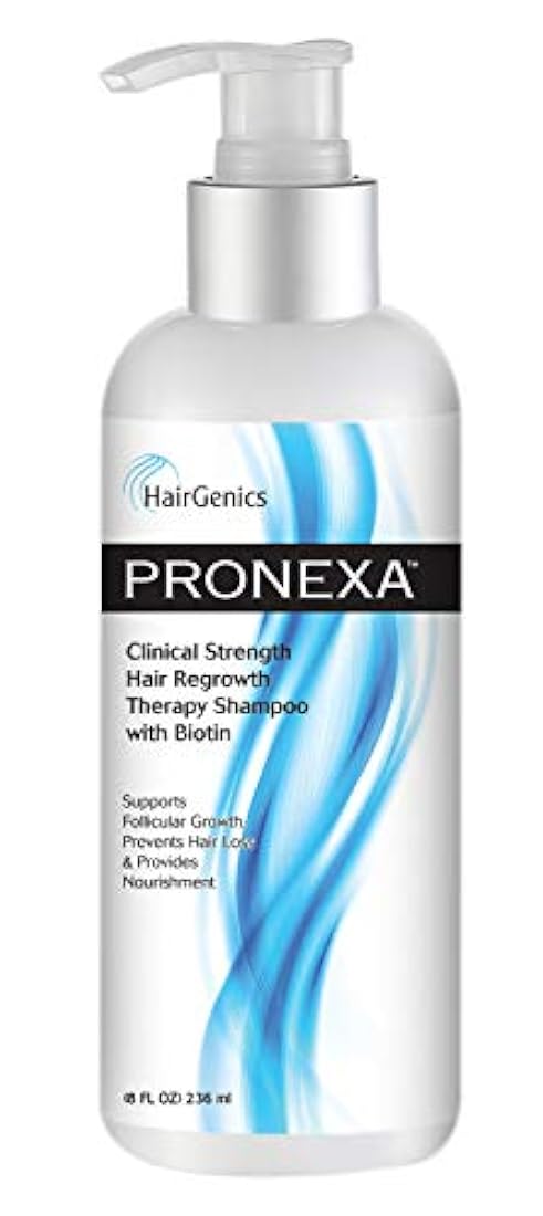 Champú para crecimiento con fuerza del cabello, con biotina