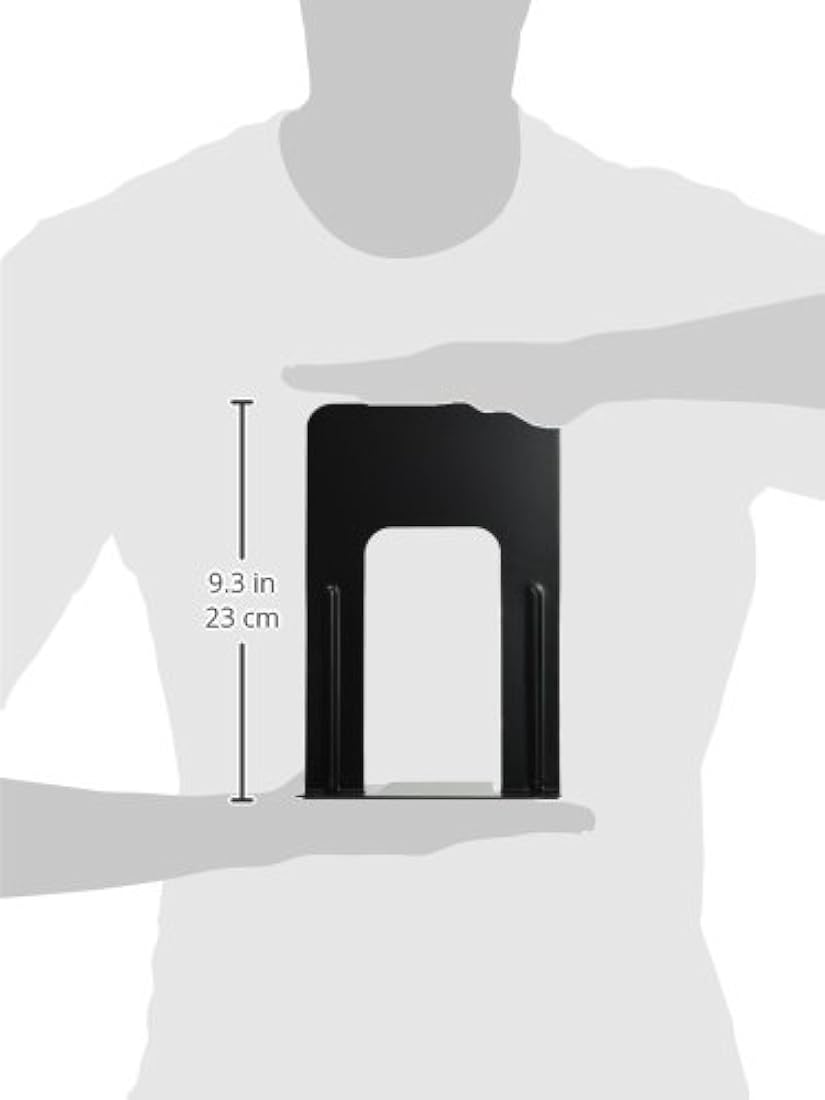 Sujetalibros (9.0 in), color negro
