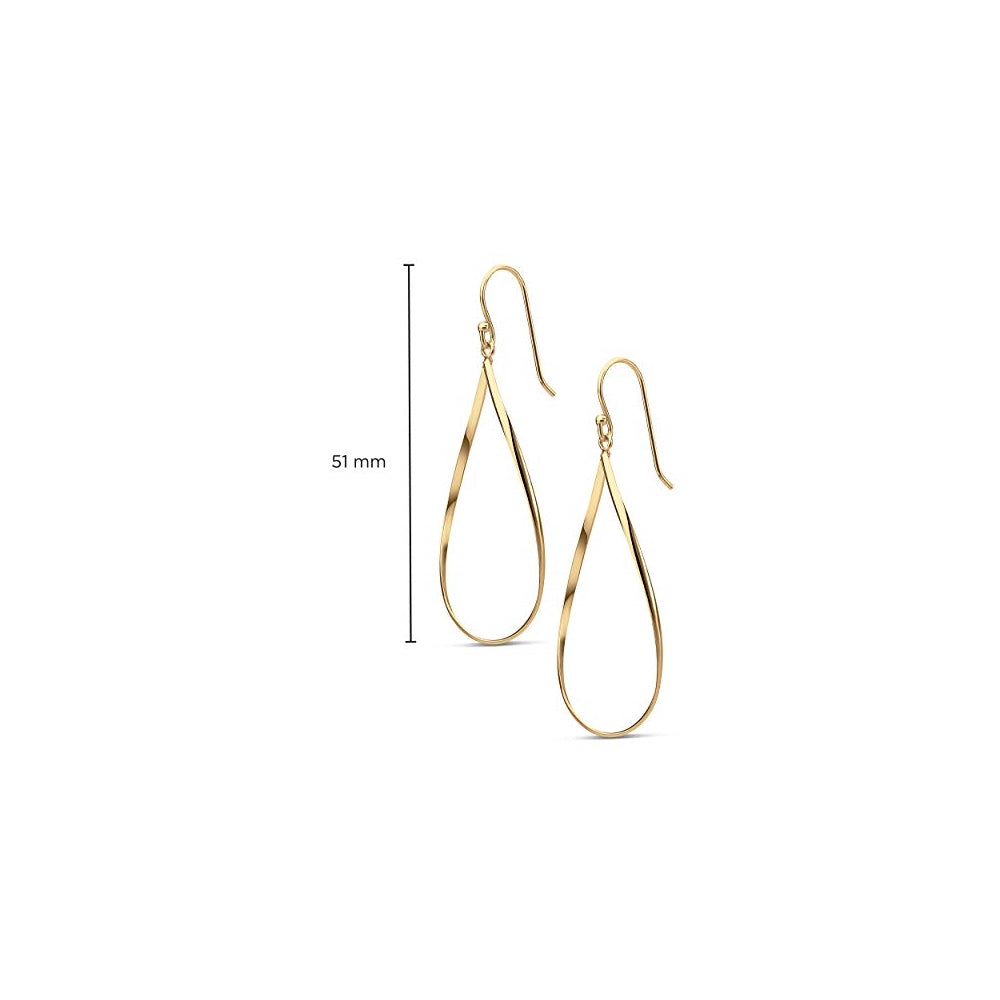 Aretes de plata de ley para mujer