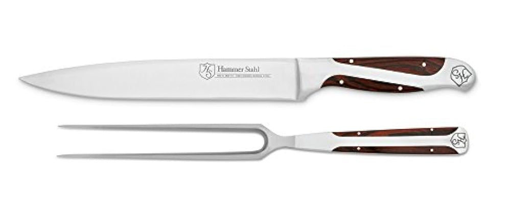 Martillo Stahl Carving cuchillo y tenedor Set