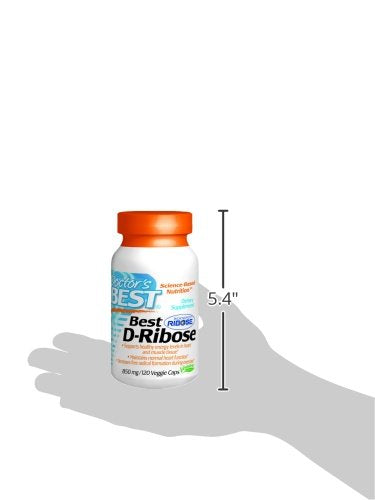 Doctor's Best D-Ribose con bioenergía ribosa, vegana, mejora
