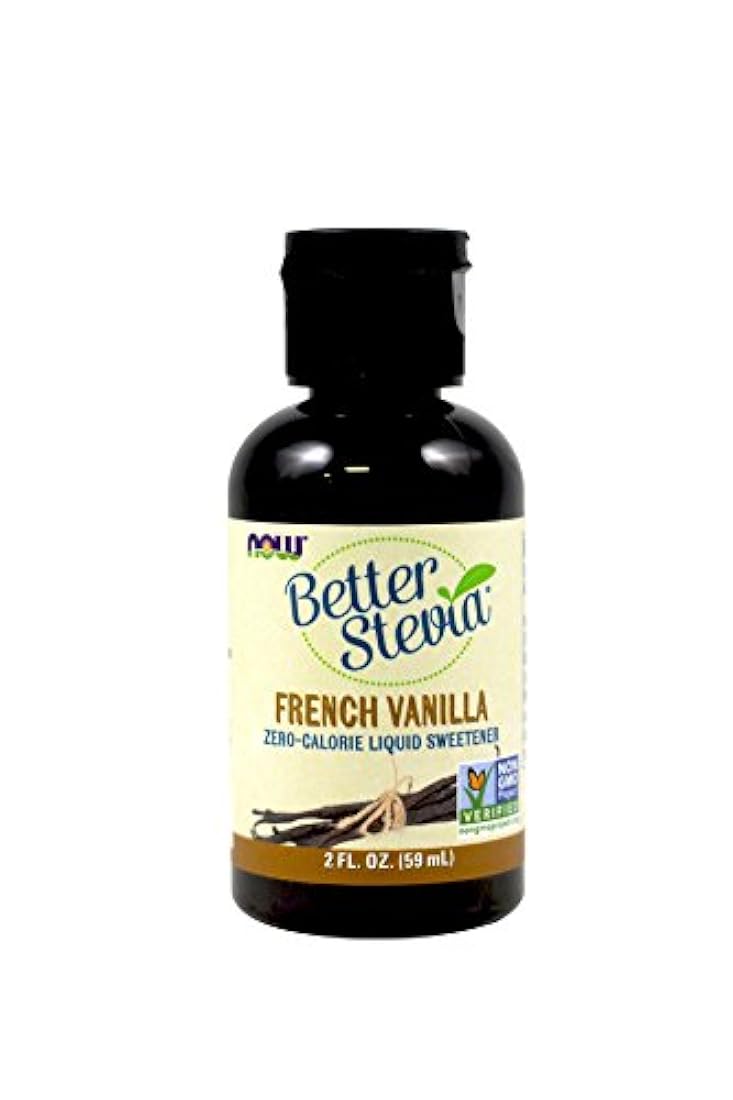 Now Foods BetterStevia Extracto líquido, vainilla francesa
