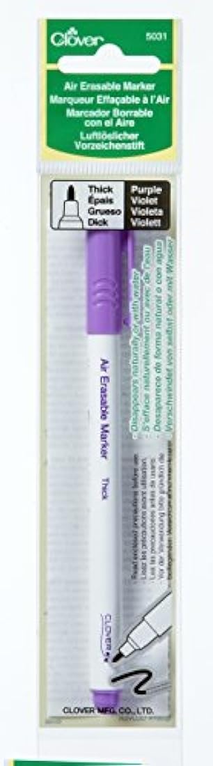 CLOVER 5031 - Rotulador de aire grueso, color morado