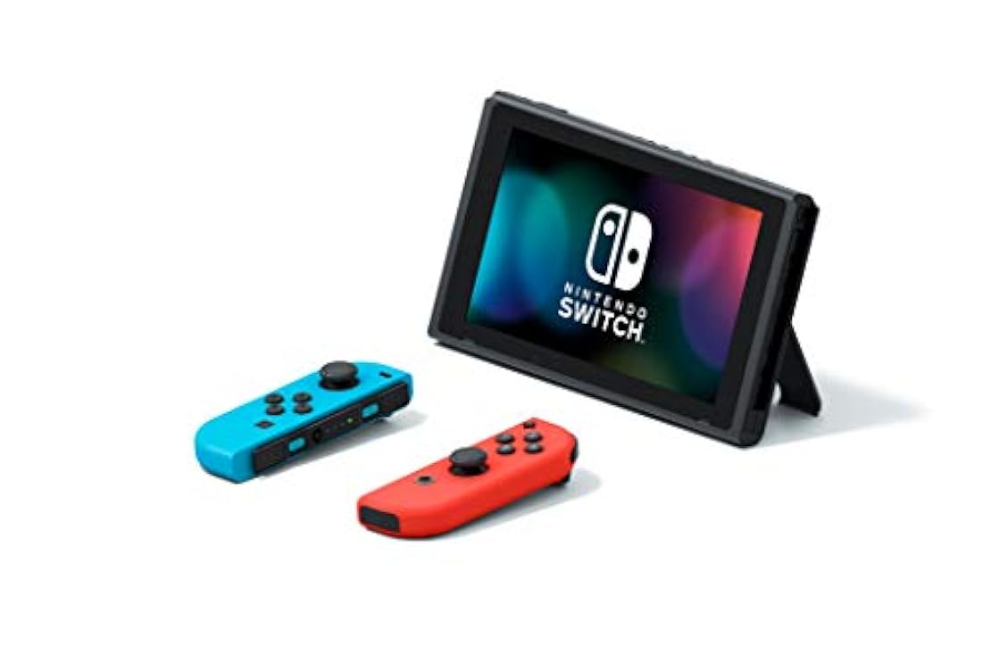 Consola Nintendo Switch color Azul neón y rojo