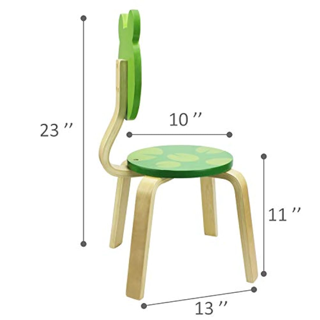 Silla para niños de rana