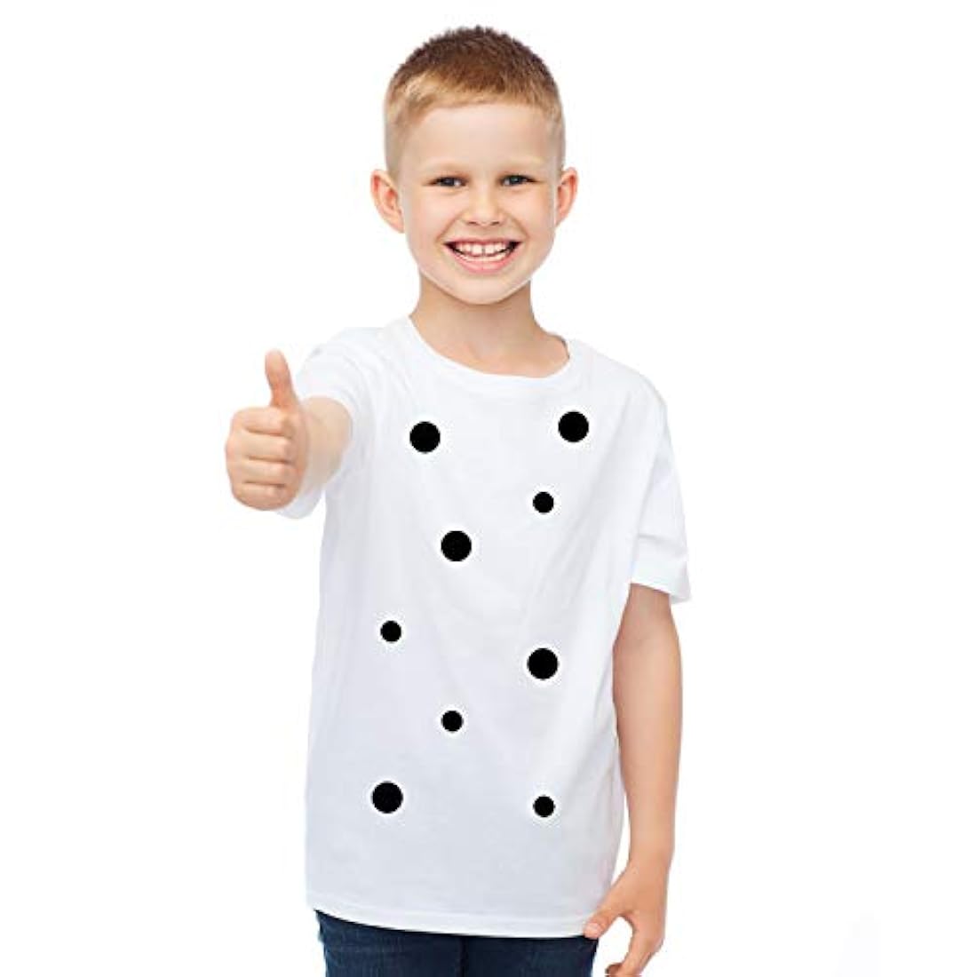 Iceyyyy Círculos de fieltro adhesivo negro