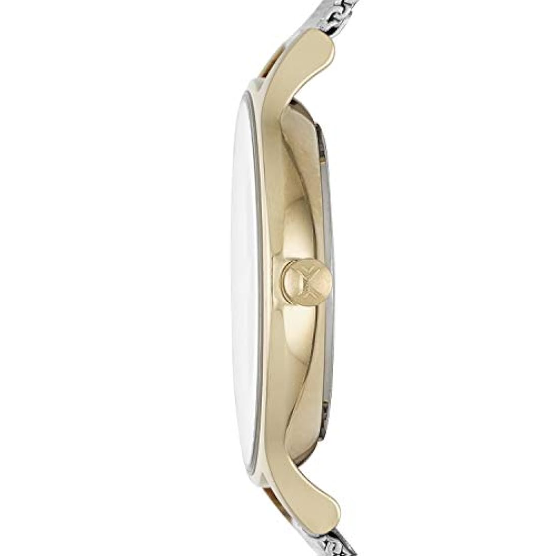 Reloj casual de malla de acero inoxidable de cuarzo- mujer