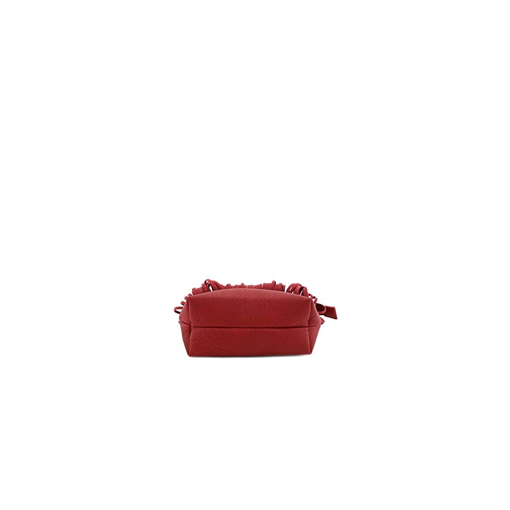 Bolsos Bandolera pequeña con flecos y correa de muñeca