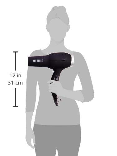 Secador Turbo Iónico 1875W | Hot Tools, Sin Frizz, Profesional