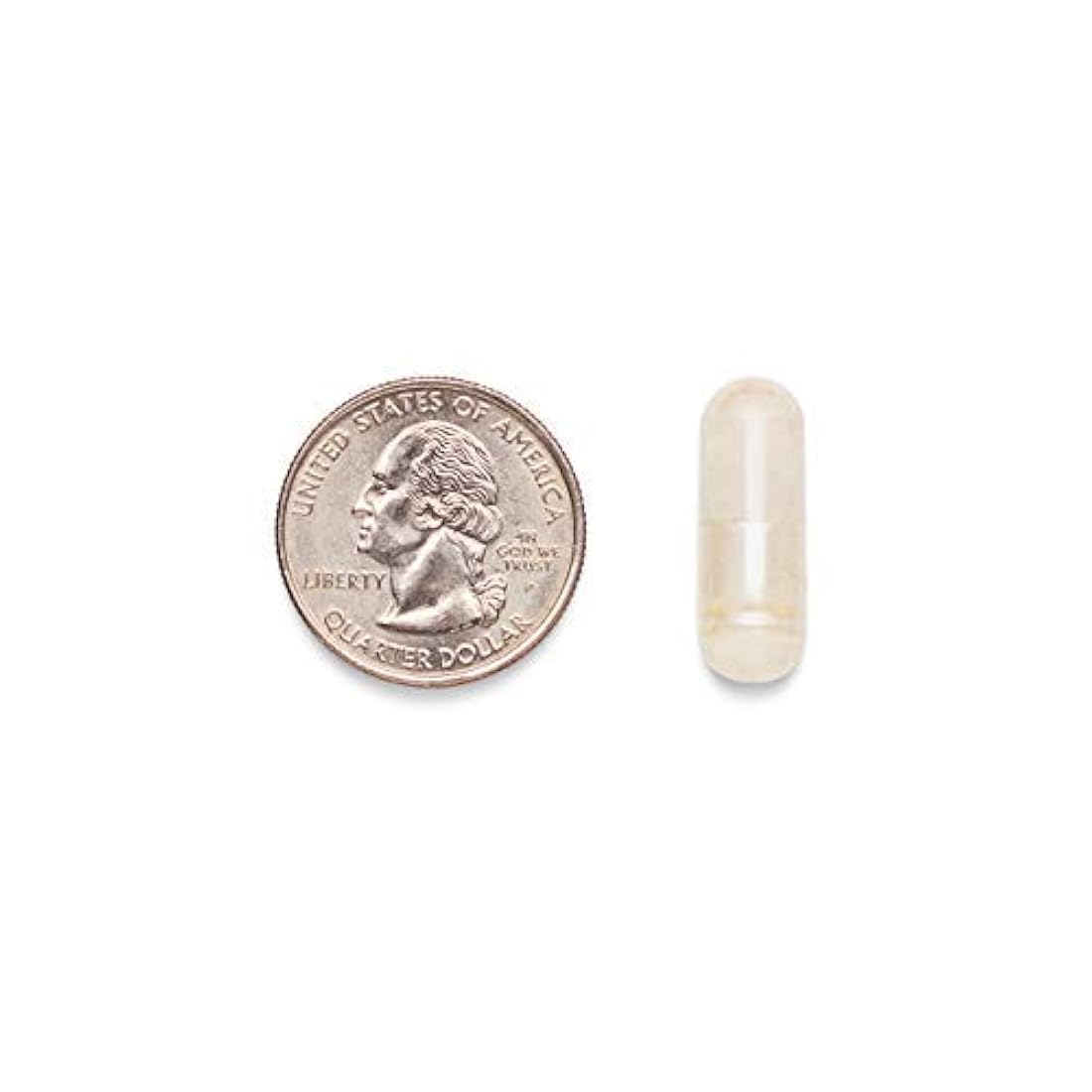 Cápsula de multivitamínico con 45 mg de hierro, suplemento