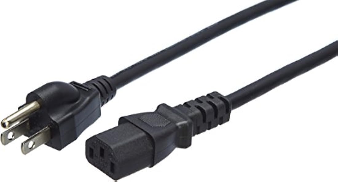 Cable de alimentación para monitor de computadora
