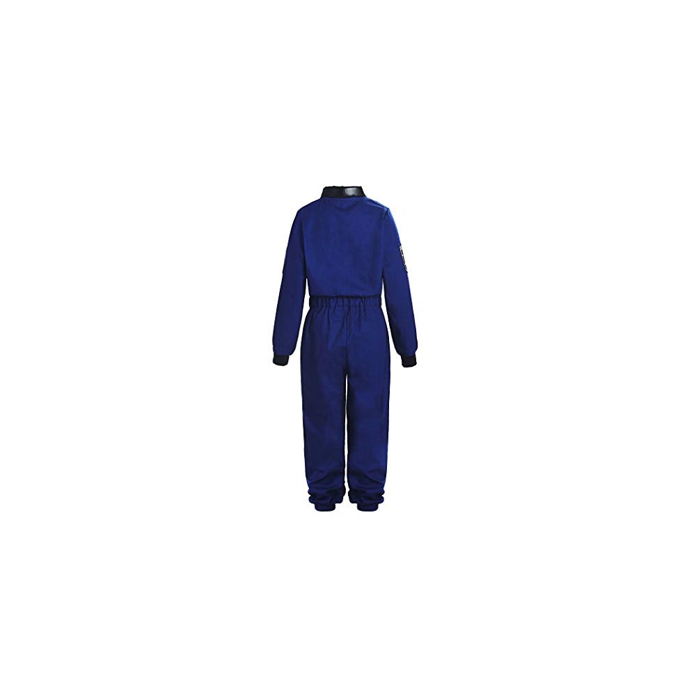 Disfraz de astronauta para niños y niñas azul talla 7