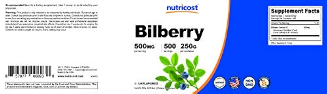 Nutricost - Suplemento Sin gluten y sin OGM