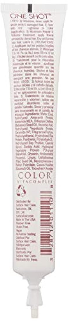 Superficie y volumen de reparación de Trinity One Shot Creme