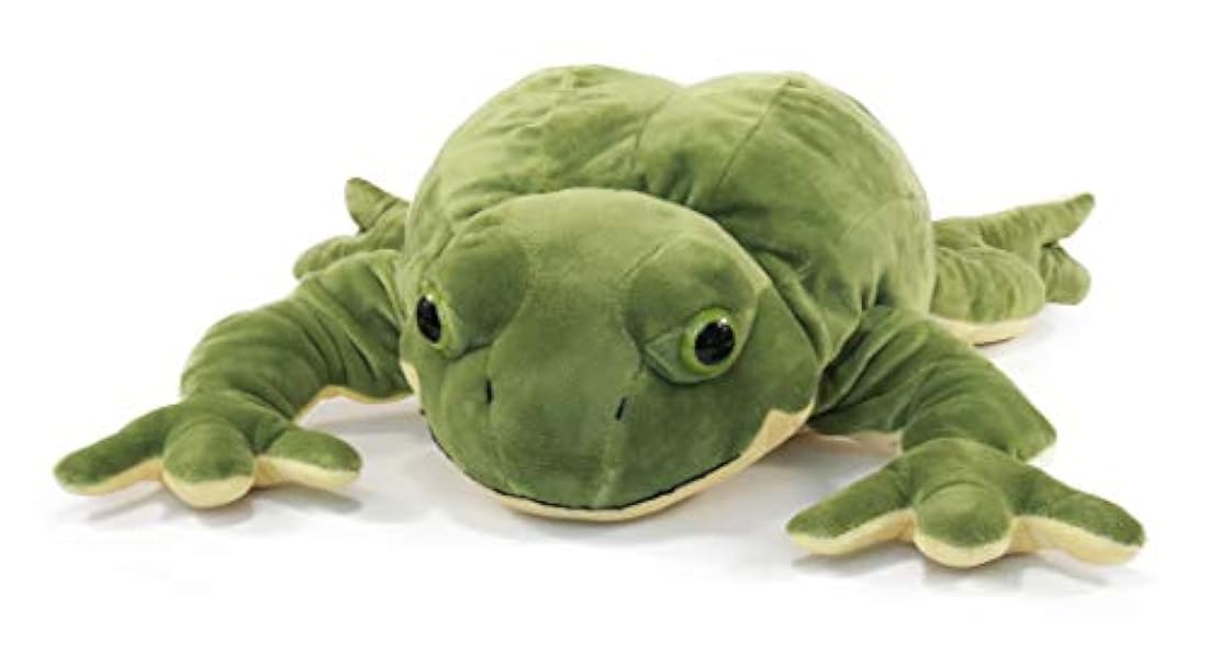 Peluche de rana gigante de peluche, 22.0 in, color verde