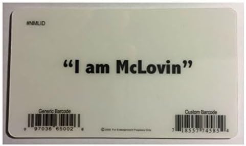 Licencia de Conducir Hawaii McLovin - Superbad - Réplica Prop