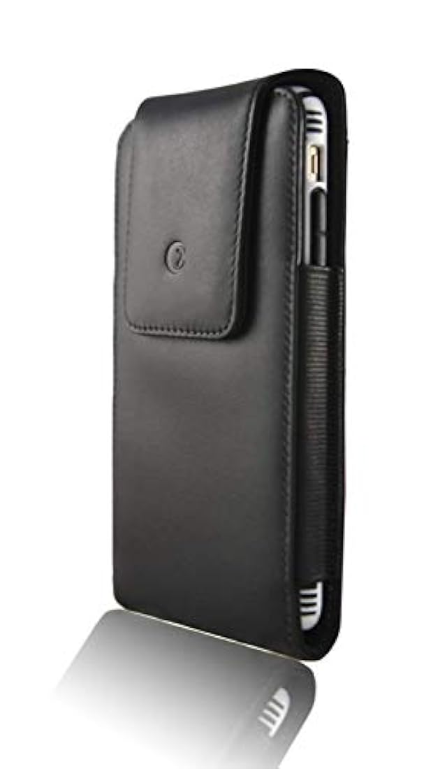 Monsoon Alpha - Funda de piel con clip para cinturón iPhone