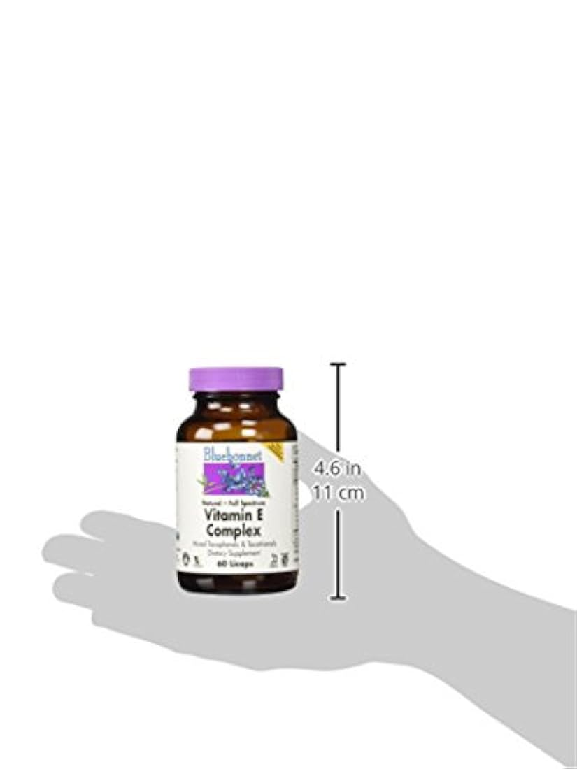 Bluebonnet Natural Full Spectrum Vitamina E Complejo - 60 Licaps