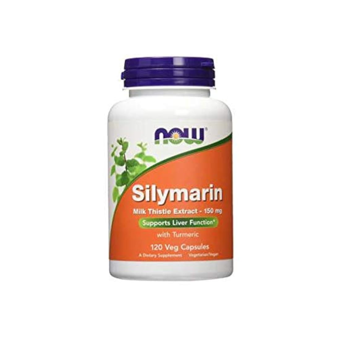 NOW suplementos,Extracto cardo de leche de silimarina 150 mg