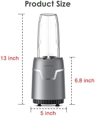 Licuadora Smoothie 1100W, 2 Tazas 27 Oz, 10 Oz Molinillo