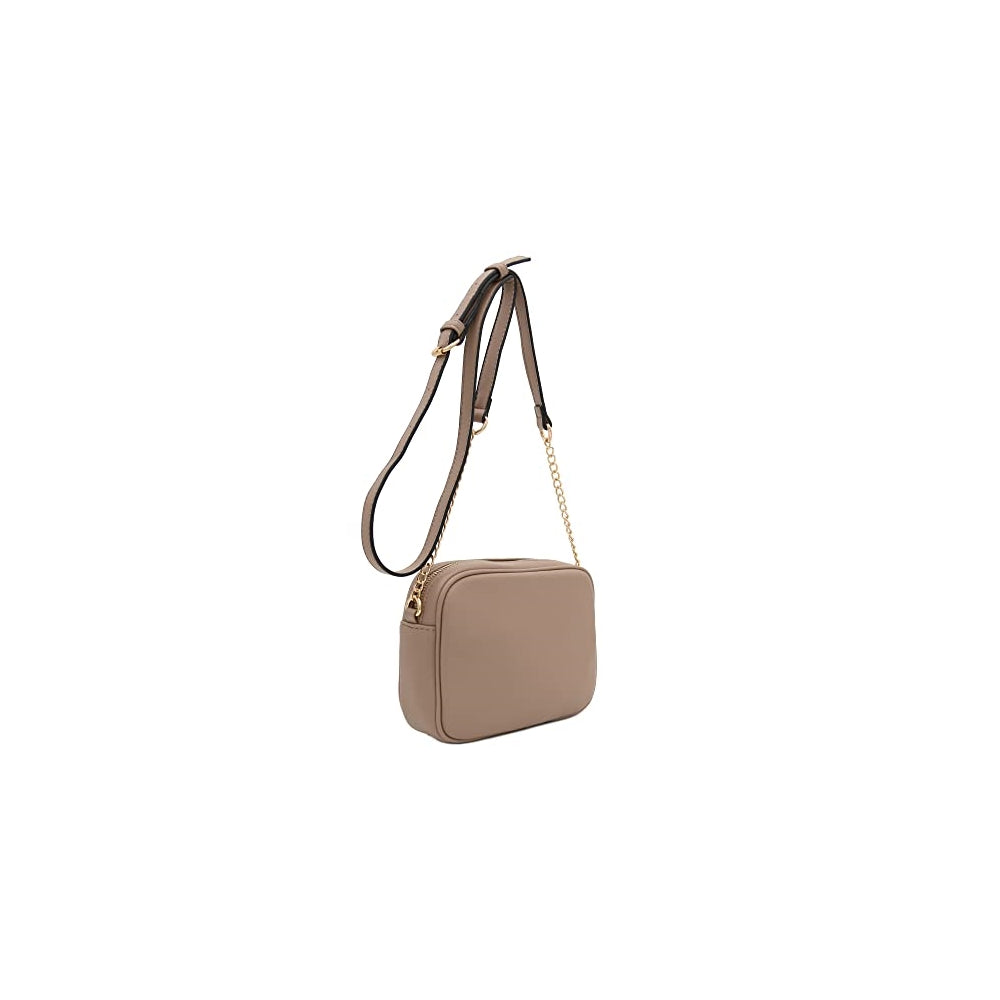 Bolsos acolchada para cámara cruzada con motivos y borla