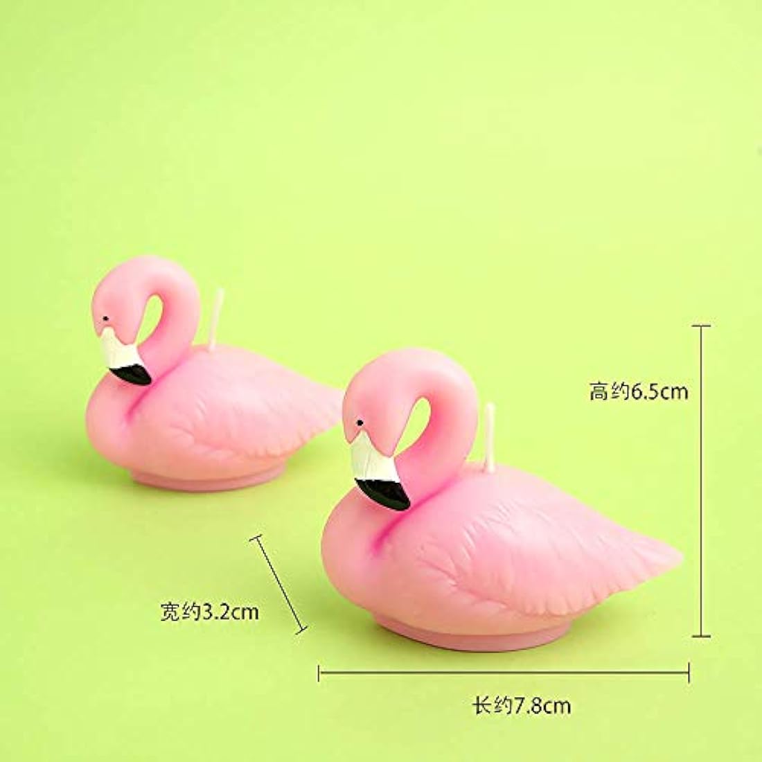 Molde de silicona para velas de flamenco, diseño de flamenco, para decoración de tartas