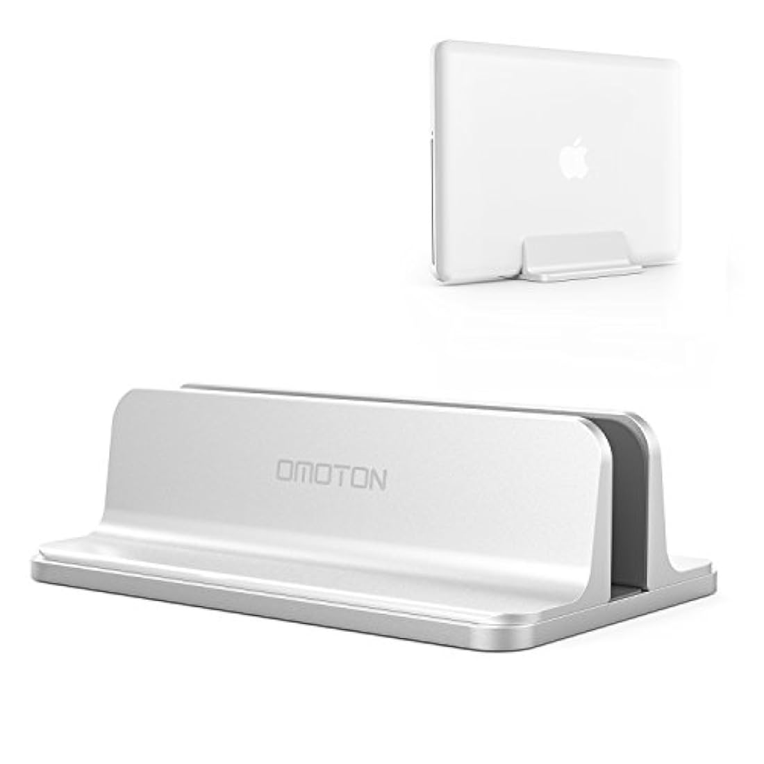 OMOTON-Soporte vertical para computadora portátil ajustable