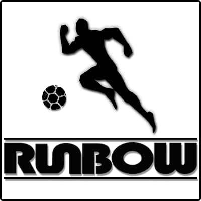 RUNBOW Portería de fútbol portátil para niños con bolsa