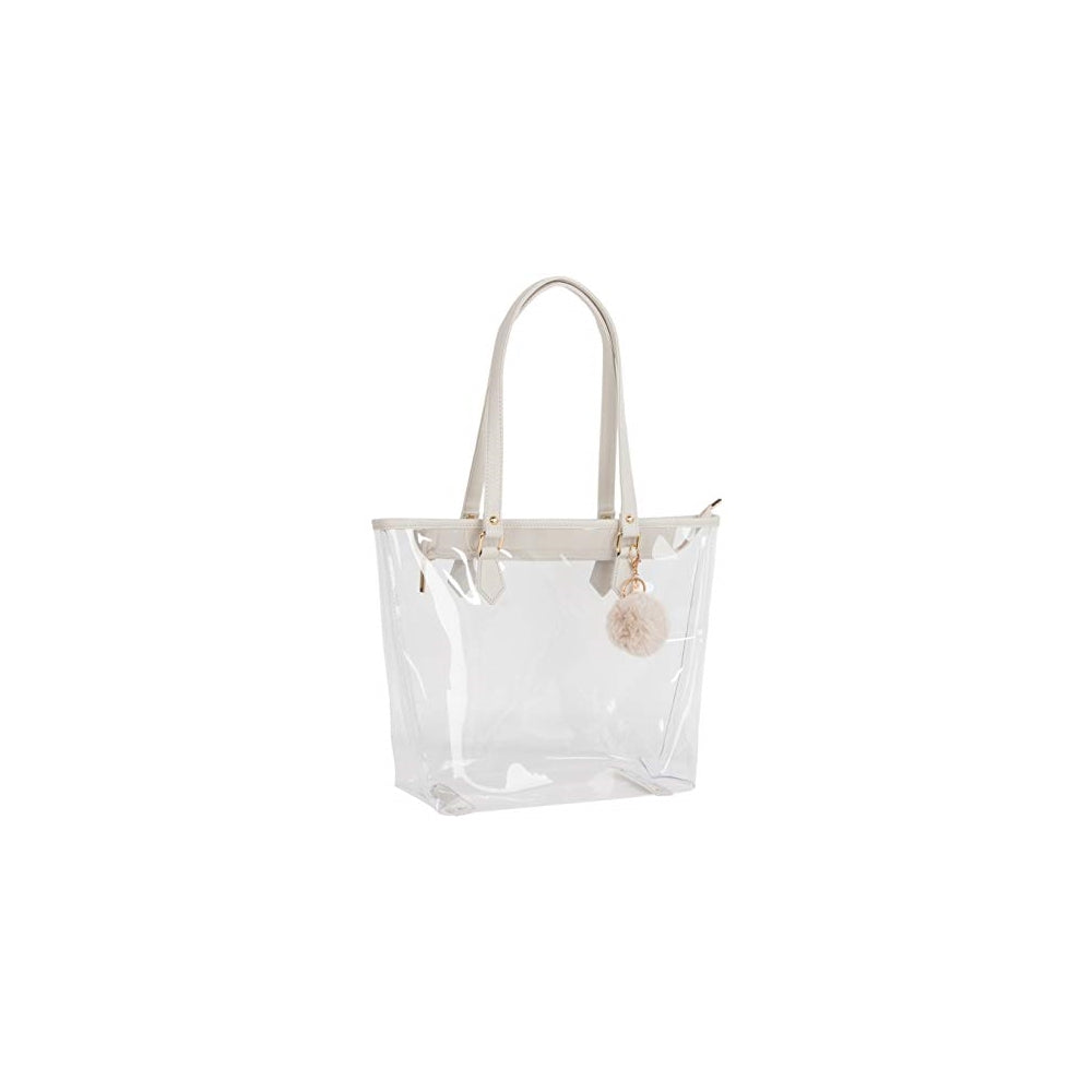 Bolso transparente grande del hombro transparente