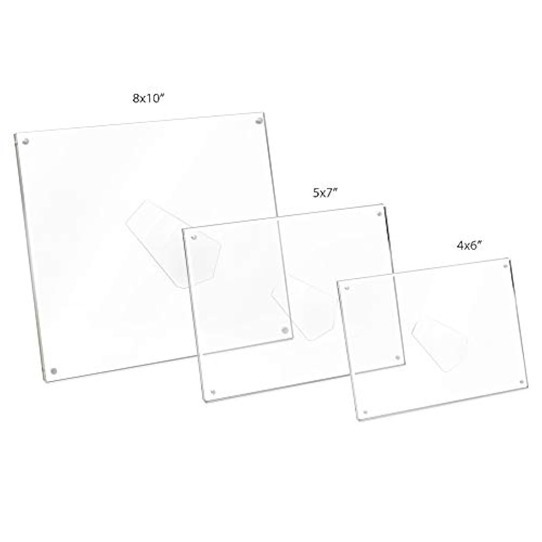 Isaac Jacobs International - Marco magnético de acrílico